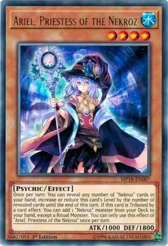 Ariel, Priestess of the Nekroz MP18-EN007