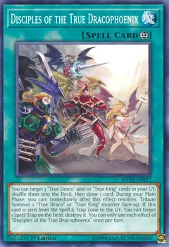 Disciples of the True Dracophoenix MP18-EN017