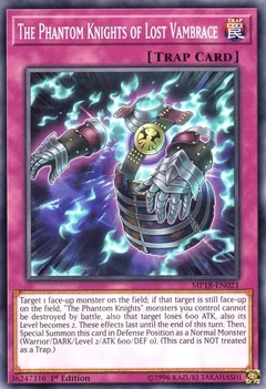 The Phantom Knights of Lost Vambrace MP18-EN021