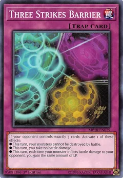 Three Strikes Barrier MP18-EN079
