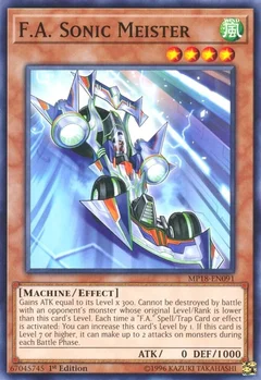 F.A. Sonic Meister MP18-EN091
