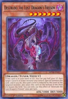 Destrudo the Lost Dragon's Frisson MP18-EN127