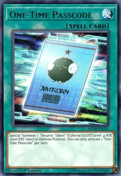 One-Time Passcode MP18-EN141