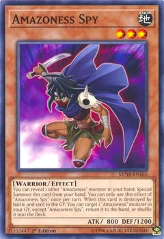 Amazoness Spy MP18-EN165