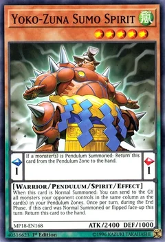 Yoko-Zuna Sumo Spirit MP18-EN168