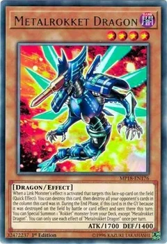 Metalrokket Dragon MP18-EN176