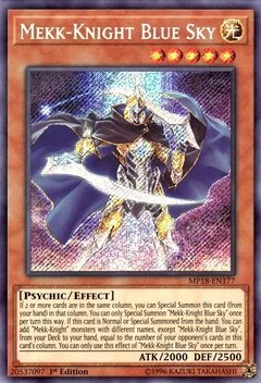 Mekk-Knight Blue Sky MP18-EN177