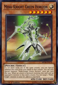 Mekk-Knight Green Horizon MP18-EN178