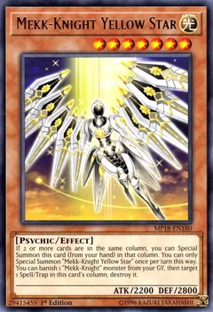 Mekk-Knight Yellow Star MP18-EN180