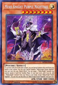Mekk-Knight Purple Nightfall MP18-EN183