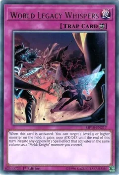 World Legacy Whispers MP18-EN217