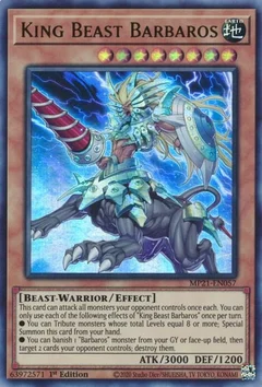 King Beast Barbaros MP21-EN057