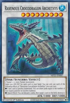 Ravenous Crocodragon Archethys MP21-EN067