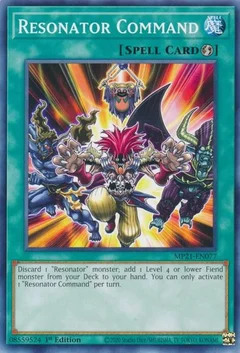 Resonator Command MP21-EN077