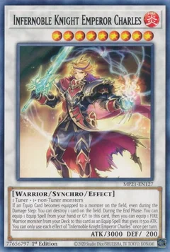 Infernoble Knight Emperor Charles MP21-EN127