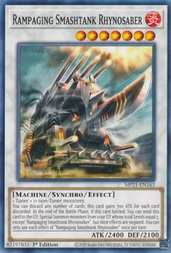 Rampaging Smashtank Rhynosaber MP21-EN163