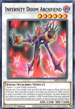 Infernity Doom Archfiend MP21-EN187