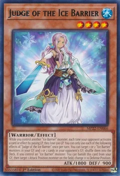 Judge of the Ice Barrier MP22-EN066