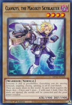 Clavkiys, the Magikey Skyblaster MP22-EN126