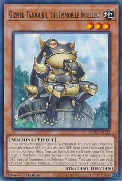 Gizmek Taniguku, the Immobile Intellect MP22-EN132