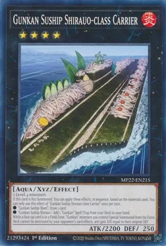 Gunkan Suship Shirauo-class Carrier MP22-EN215
