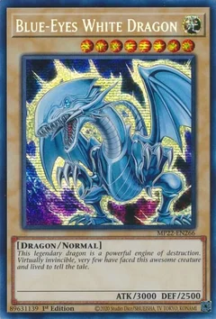 Blue-Eyes White Dragon MP22-EN266