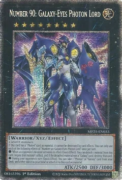 Number 90: Galaxy-Eyes Photon Lord MP25-EN033