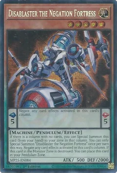 Disablaster the Negation Fortress MP25-EN084