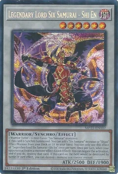 Legendary Lord Six Samurai - Shi En MP25-EN107