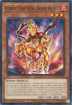 Cursed Fire King Doom Burst MP25-EN436