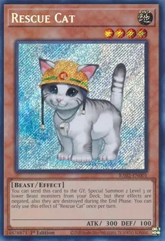 Rescue Cat (Secret Rare) RA02-EN001