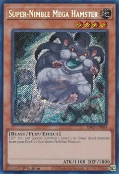 Super-Nimble Mega Hamster (Secret Rare) RA02-EN004