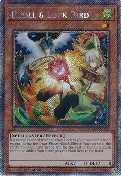 Droll & Lock Bird (Alternate Art) (Platinum Secret Rare) RA02-EN006