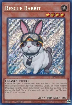 Rescue Rabbit (Secret Rare) RA02-EN008