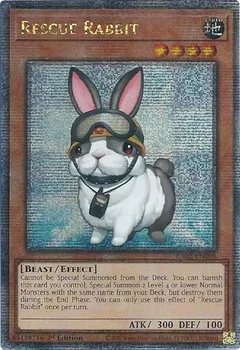 Rescue Rabbit (Quarter Century Secret Rare) RA02-EN008