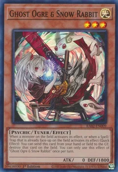 Ghost Ogre & Snow Rabbit (Alternate Art) RA02-EN009