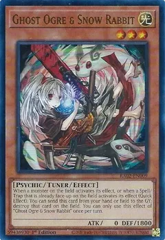 Ghost Ogre & Snow Rabbit (Alternate Art) (UR) RA02-EN009