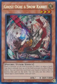 Ghost Ogre & Snow Rabbit (Alternate Art) (Secret Rare) RA02-EN009
