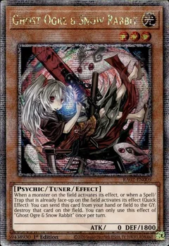 Ghost Ogre & Snow Rabbit (Alternate Art) (Quarter Century Secret Rare) RA02-EN009