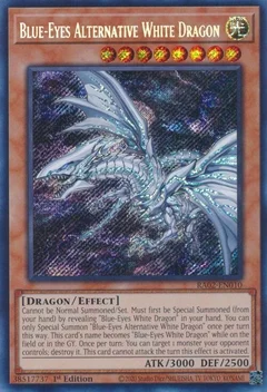 Blue-Eyes Alternative White Dragon (Secret Rare) RA02-EN010