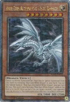 Blue-Eyes Alternative White Dragon (Quarter Century Secret Rare) RA02-EN010