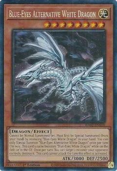 Blue-Eyes Alternative White Dragon (PCR) RA02-EN010