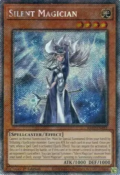 Silent Magician (Platinum Secret Rare) RA02-EN012