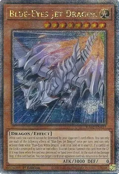 Blue-Eyes Jet Dragon (Quarter Century Secret Rare) RA02-EN017