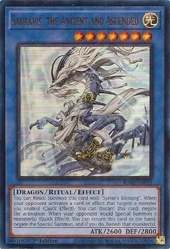 Sauravis, the Ancient and Ascended (UR) RA02-EN019
