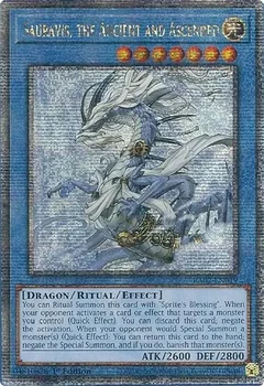 Sauravis, the Ancient and Ascended (Quarter Century Secret Rare) RA02-EN019