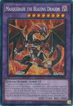 Masquerade the Blazing Dragon (PCR) RA02-EN022