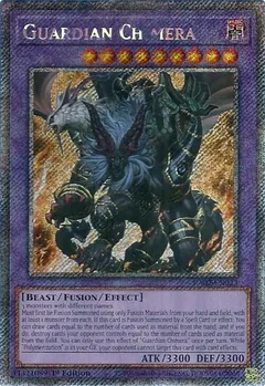 Guardian Chimera (Platinum Secret Rare) RA02-EN023