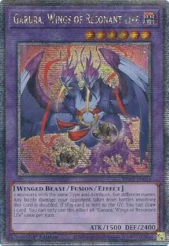 Garura, Wings of Resonant Life (Quarter Century Secret Rare) RA02-EN024