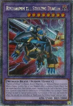Rindbrumm the Striking Dragon (Platinum Secret Rare) RA02-EN025